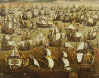 Armada-Invencible---Felipe-II-siglo-XVI