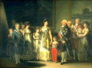 Familia-Goya--siglo-XVIII